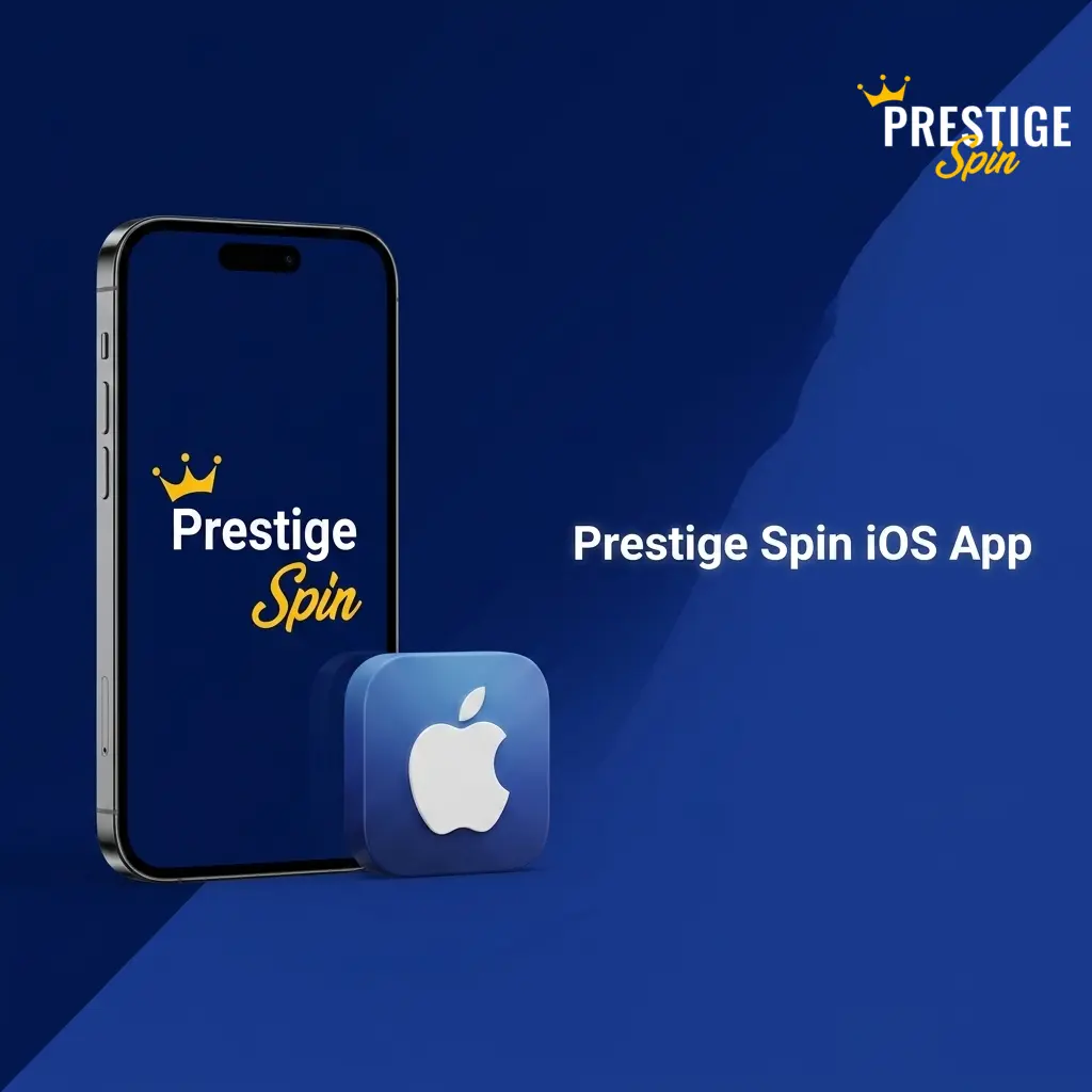 Prestige Spin iOS app available on the App Store for iPhone 6s and later devices running iOS 12.0 or above